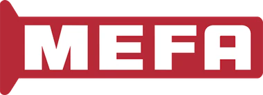 Logo MEFA: Staffaggi e strutture modulari